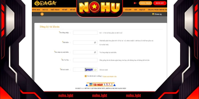 Cách tham gia chơi game tại nhà cái Da ga dễ dàng