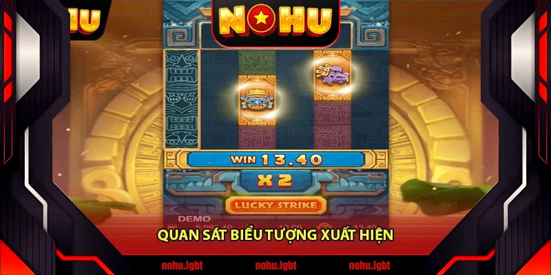 Quan sát biểu tượng xuất hiện