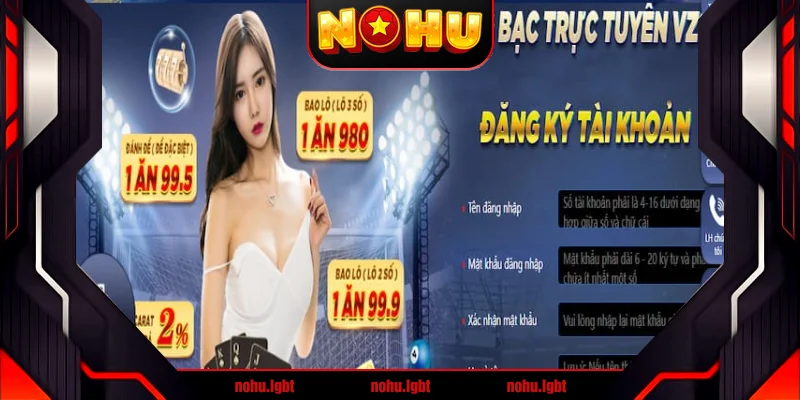 Bước đầu cho hành trình chinh phục nhà cái VZ99