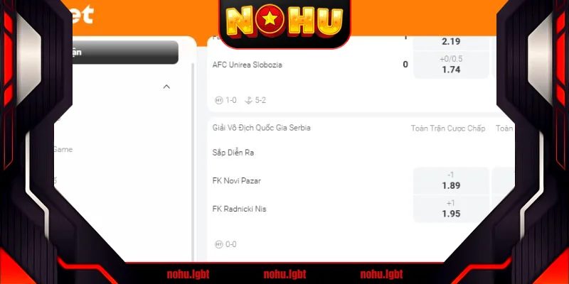 Một số sảnh game hấp dẫn có tại nhà cái VSBET